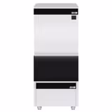 Fabbricatore di ghiaccio - cubetti - 450 kg/24 h - con contenitore per ghiaccio