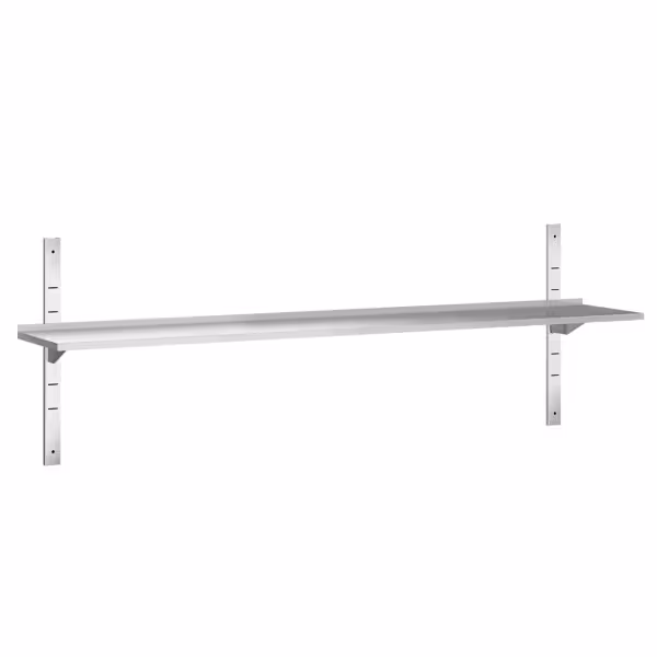 RVS wandplank PREMIUM - 2000x300mm
