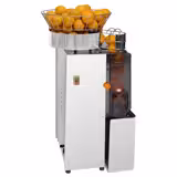  Spremiagrumi elettrico per arance - con alimentazione automatica della frutta e rubinetto di scarico - argento