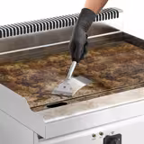 Elektrisk stekbord - slät (9 kW) - inkl Bas med 2 dörrar