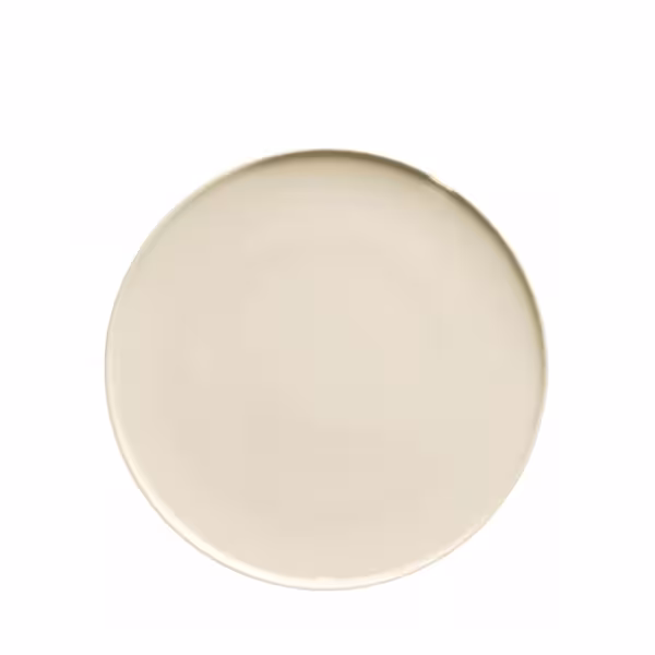 (24 pieces) Porcelain Side Plate Ø 21 cm – Cream - Chip- & Dishwasher-Safe - Thermal Shock Safe