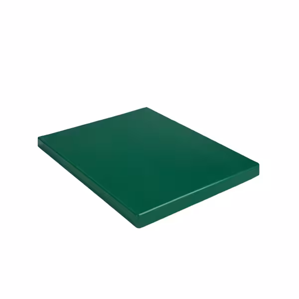 Kaymaz ayaklı doğrama tahtası - 325x530mm - HACCP uyumlu - Yeşil