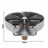 Gläserdusche - G3/8" - Silber