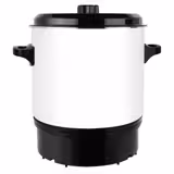 Wasser- & Glühweinkocher - 27 Liter - 1,8 kW - Weiß - mit Ablasshahn & Timer