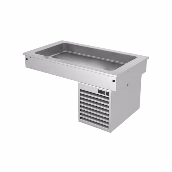 Ankastre Soğuk Havuz - 1135mm - +2/+8°C - 3x GN 1/1 - 190W