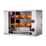 Électrique Rôtissoire à poulets Compacte à poser - avec 2 broches pour jusqu’à 6 poulets - 4,4kW