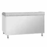 Banco pizza refrigerato PREMIUM PLUS - 1738x800mm - con 2 porte - piano in granito