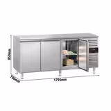 Vrieswerkbank ECO - 1800x700mm - met 3 deuren