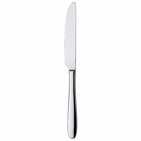 (12 pcs) Table knife Leandro - 13/0 stainless steel - 236mm - Mirror