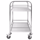 Servierwagen - 845x525mm - mit 2 Abstellflächen & Verstrebung