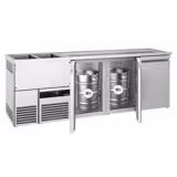 Biertheke PREMIUM - 2500x700mm - 3 Türen