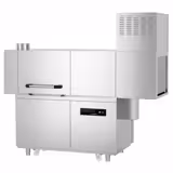 Commercial Rack Conveyor Dishwasher – Digital – 47 kW – with Dryer – with Infeed & Outfeed Table – Left