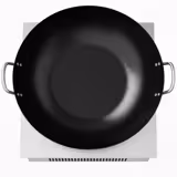 Indukciós wok tűzhely - 3,5 kW - 1 zónás - Ø 460 mm - wok serpenyővel