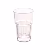 (50 pièces) Verre en Polycarbonate - Transparent - 250 ml