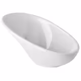 (12 pz) Coppetta per salse - FRIENDLY - PET monouso - 40ml - 115x60x55mm - Bianco