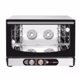 Four à air chaud KOMPACT avec fonction vapeur – Manuel – 4x GN 1/1 ou EN 600x400 – avec injection d’eau