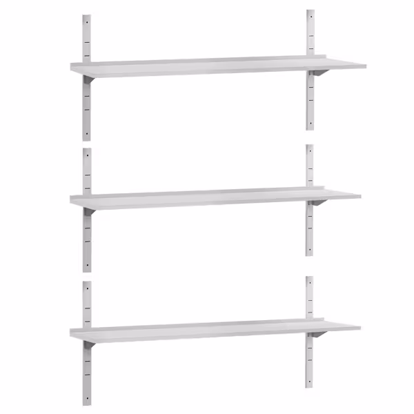 3-laags RVS wandplank ECO - 1800x400mm