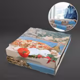 (100 stuks) Pizzadoos - POSITANO - 22x22x4cm