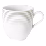 (6 unidades) Seltmann Weiden - xícara de café com leite tulipa - 0,37 litros