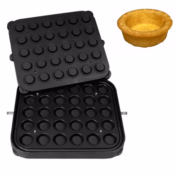 Platten für Tartelette-Maschine TMPIC - Form: 30x Rund - Ø 49mm