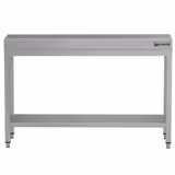 Edelstahl Arbeitstisch ECO - 1200x700mm - mit Grundboden