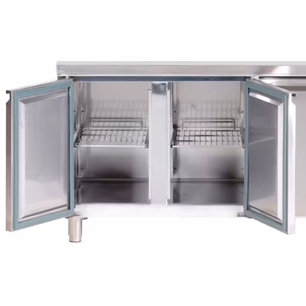 Kühltisch ECO - 2230x700mm - mit 3 Türen - 2 Schubladen