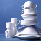 (12 bucăți) Mammoet Coffee Cup - 14 cl - Alb