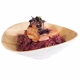 (6 stycken) Skål - BAMBOO – Melamin – 0,2 liter – 175x155 mm – Vit