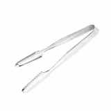 (4 pcs) Pince à glaçons - Embouts dentelés - Longueur : 160mm - Acier inoxydable