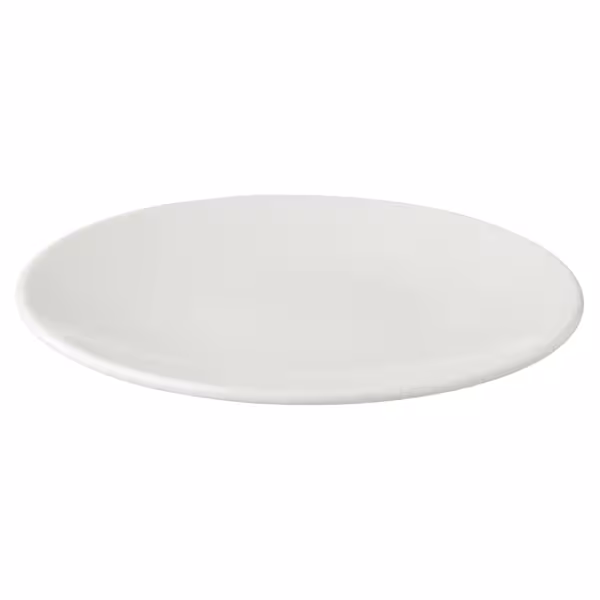 (6 szt.) WHITE DELIGHT - Talerz płytki - Porcelana - Ø 160mm - Biały