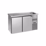 Back Bar Cooler PREMIUM PLUS - 1550x700mm - Double Solid Doors