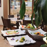 (6 Stück) Schale - GLOBAL BUFFET - Melamin - 5 Liter - 400x400mm - Weiß