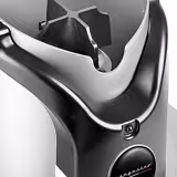 Portafilter Cleaner - countertop installation - Stainless Steel & ABS - 187x187x234mm - with automatic activation - deck-mounted