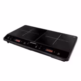 موقد تحريضي - 3.5 kW - 2 مناطق طهي دائرية - 605x360x63mm
