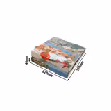 (100 pcs) Pizza Box - POSITANO - Mediterranean Coast - 22.0x22.0x4.0cm