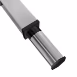 Radni stol od nehrđajućeg čelika ECO - 800x600 mm - Sa podnom pločom bez poleđine