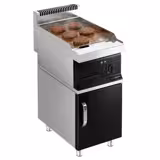 Commercial Electric Griddle - 8kW - Smooth Plate - Cooking area: 395x535mm - with Cabinet Base - 1 Door