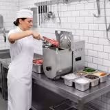 Mélangeur à viande électrique - 30 litres - 20 kg - 550 watts - marche avant & arrière