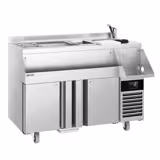 Cocktail Station / Commercial Back Bar Counter - 1200mm - 150L - 2 Doors - 13A Plug