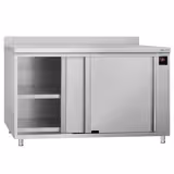 Wärmeschrank ECO - 1400x600mm - mit Aufkantung & Schiebetüren - Digital