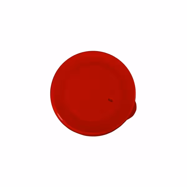 (100 stuks) THERMO FUTURE BOX | Siliconen deksel voor bijgerechtbakje - 300ml - Rond - Rood