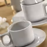 (12 uds) PERA - Platillo - Ø110mm - Blanco