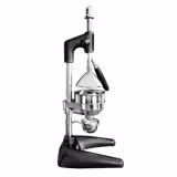 Heavy Duty Lever Citrus Press - Soft-Grip Handles - Textured Grey - Stainless Steel