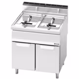 Commercial Gas Double Deep Fryer - 20+20 litres - 33 kW