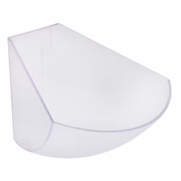 (6 ks) Zásobník na láhve - akryl - transparentní - 165x195x105 mm - vhodné pro 11444 & 11446 - 1 l