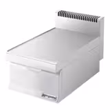 Semleges elem - 400x620x430 mm | 700-as | GN 1/1 vagy GN 1/2 - rozsdamentes acél | fiókkal | asztali kivitel | felhajtott peremmel | lekerekített sarkok - MARIO 700 főzősorhoz