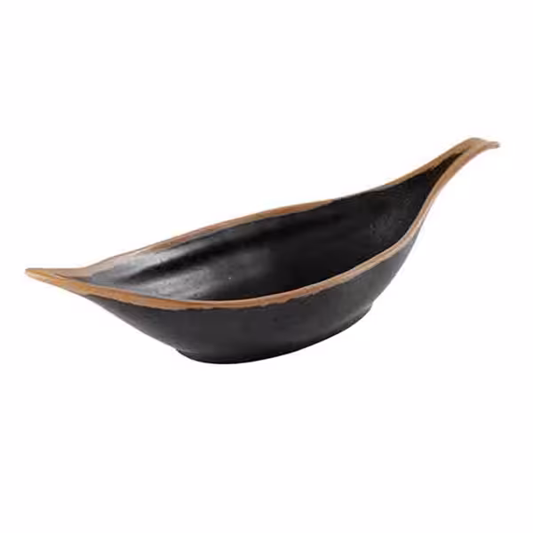 (6 pcs) Coupe - CROCKER - Mélamine - 0,65L - 420x140mm - Profondeur : 95mm - Brun/Terra Cotta