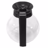 Glazen kan/schenkkan - 1,8 liter - glas - geschikt voor FKMT18E, FKMT18D, FKMST18D & FKMST18E - Zwart