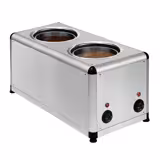 Fondoir à chocolat à chauffage sec - 2x 7,0litres - 1kW