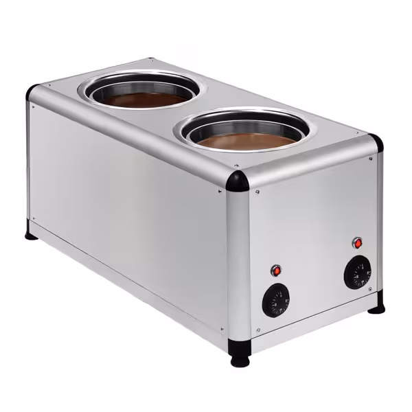 Chocoladesmelter - 2x 7L - 1kW